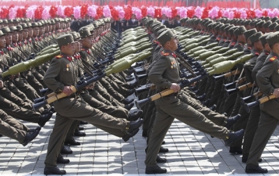 DPRK troops